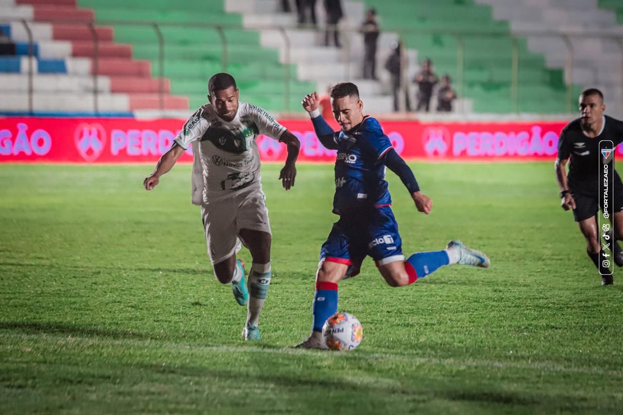 Fortaleza soma a terceira derrota na Copa do Nordeste 2025. Foto: Divulgação/Fortaleza