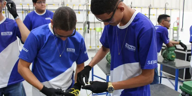 O Programa Senai de Bolsas de Estudo é uma iniciativa do Senai Bahia que oferece bolsas integrais (100% gratuitas) para cursos técnicos, voltadas principalmente para estudantes de baixa renda/Foto: Divulgação/ SENAI Bahia