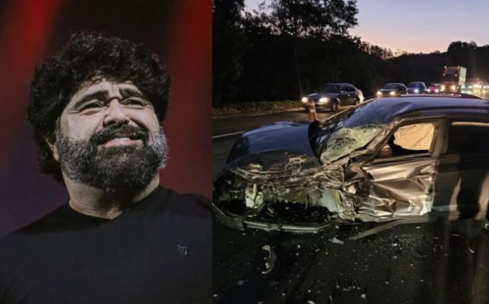 Fabiano Menotti não teve ferimentos. Foto: reprodução / redes sociais 