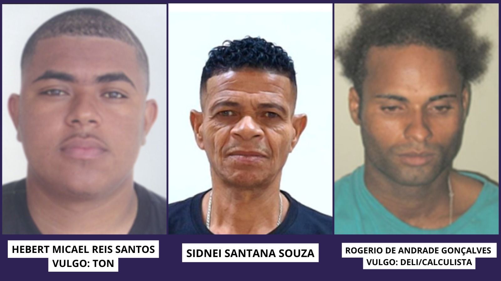 Suspeitos presos em operação Gênesis