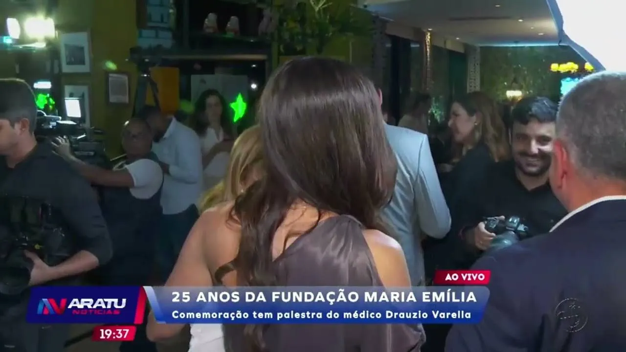 25 anos da Fundação Maria Emília: Comemoração tem palestra do médico Drauzio Varella