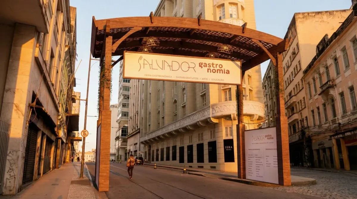 Festival Salvador Gastronomia divulga programação no Centro Histórico