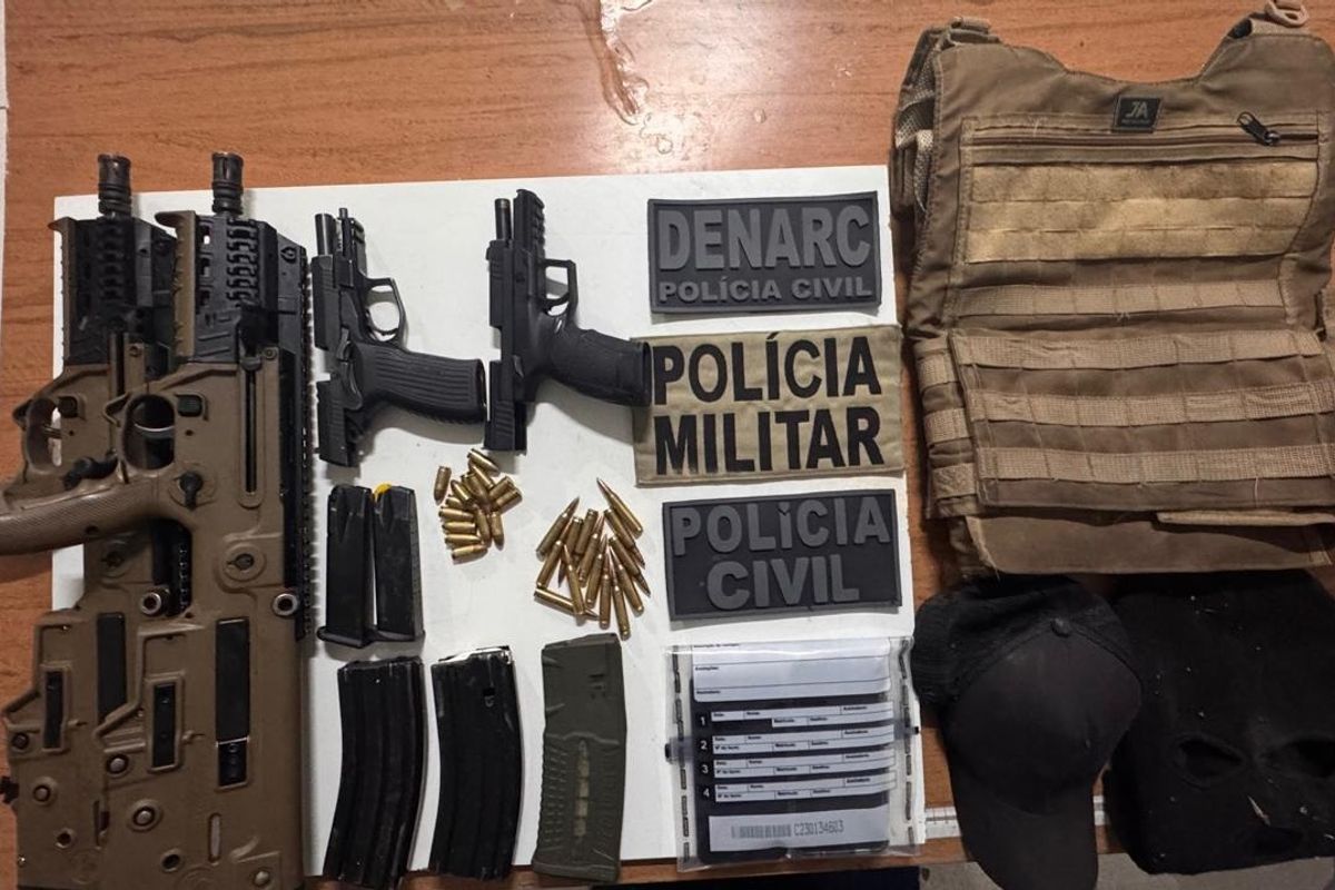 Apreens&atilde;o feita durante opera&ccedil;&atilde;o em Porto Seguro. Foto: Divulga&ccedil;&atilde;o | SSP-BA