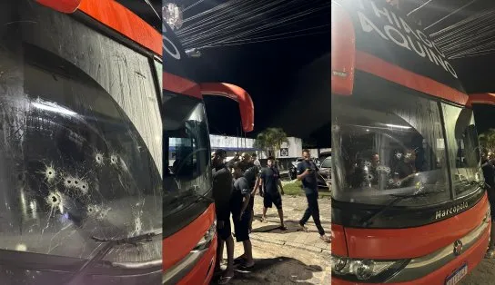 Ônibus de Thiago Aquino é atingido por tiros em tentativa de assalto na Bahia 
