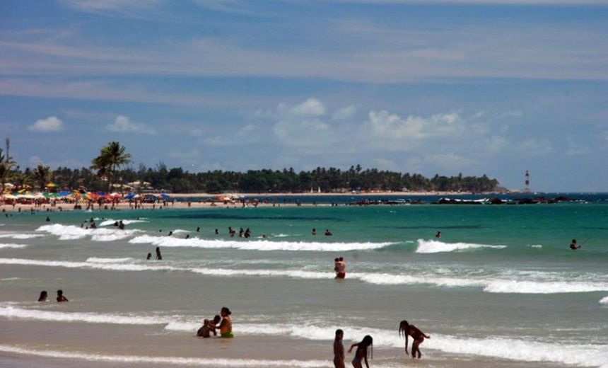 Praia de Piat&atilde;, em Salvador