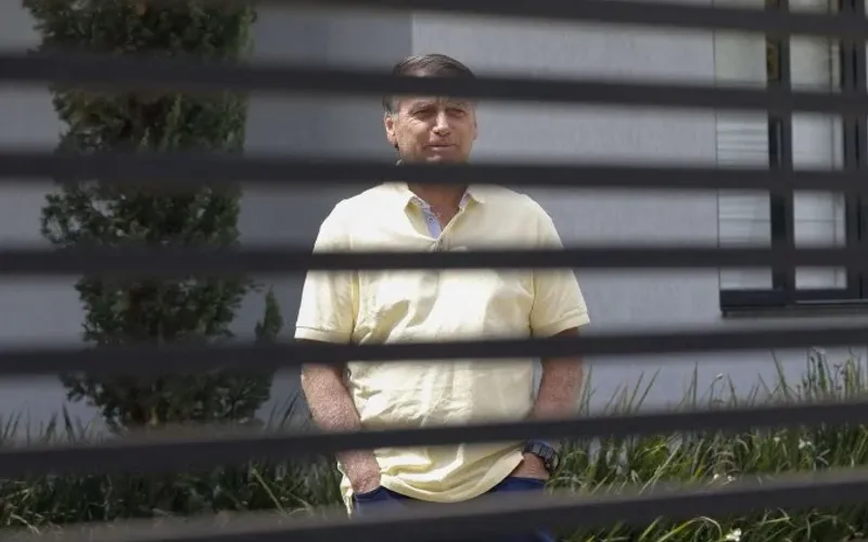 A tornozeleira eletrônica usada por Bolsonaro era parte de medidas cautelares definidas anteriormente por Moraes/Foto: Sergio Lima