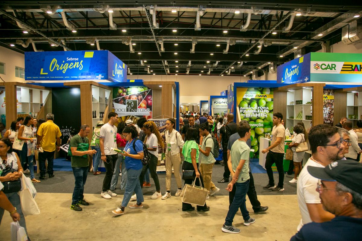 e-Agro 2025 acontece até sábado, em Salvador, com entrada gratuita | Foto: reprodução/Sebrae