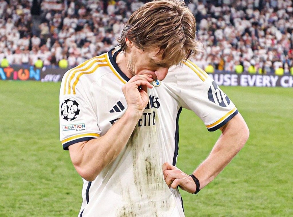 Com a camisa do Real Madrid, Modric conquistou seis Champions, quatro campeonatos espanhóis e cinco Copas do Rei. Foto: Real Madrid