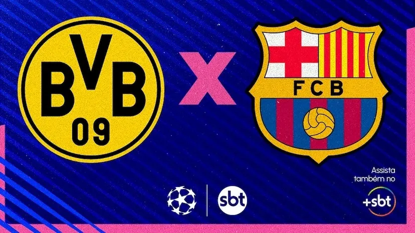 Borussia Dortmund x Barcelona: TV Aratu transmite jogo pela Champions