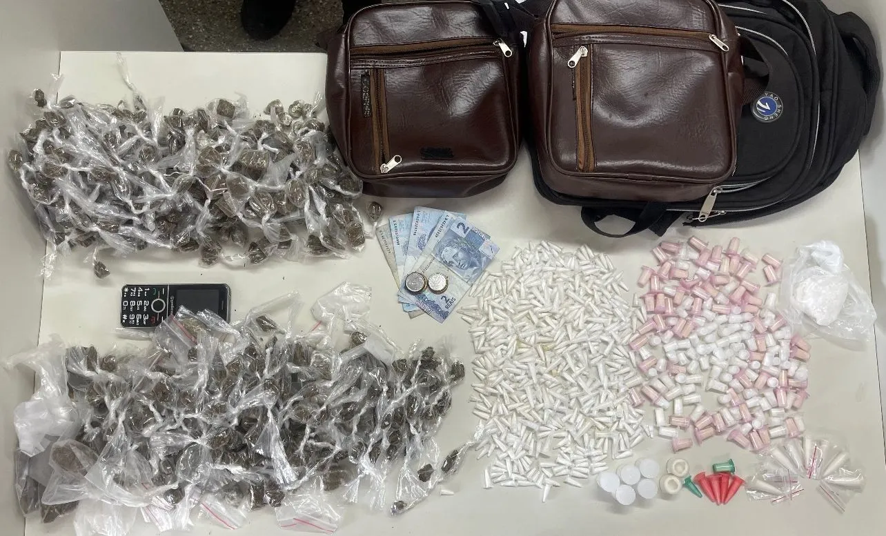 Três pessoas são presas por tráfico em Marechal Rondon, em Salvador