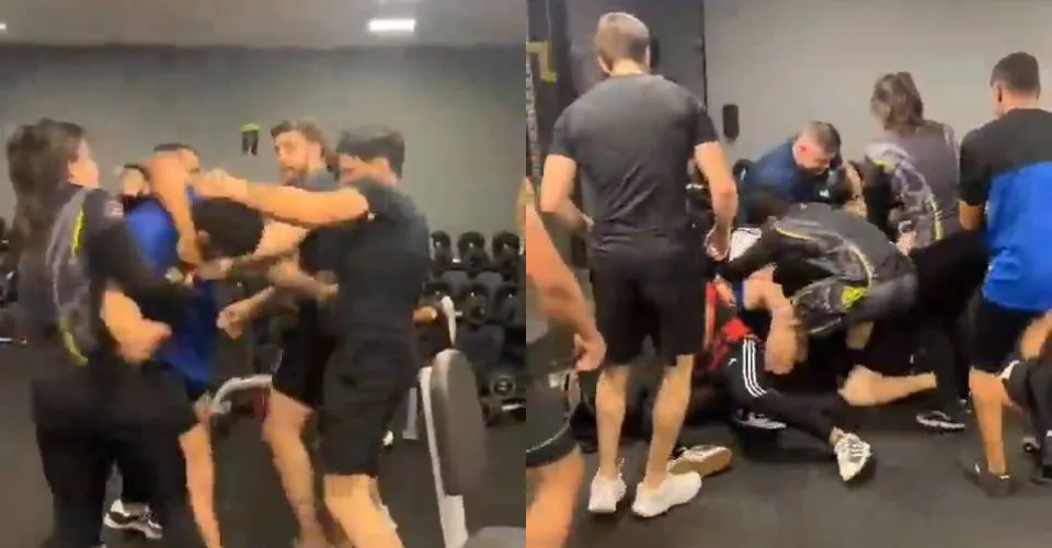 VÍDEO: Após suposto 'deboche', alunos de academia se desentendem e trocam socos