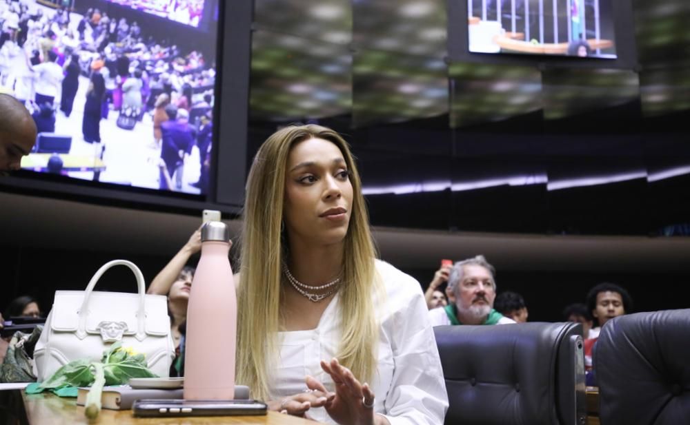Érika Hilton (PSOL-SP) propôs PEC da escala 6x1 | Foto: Kayo Magalhães/Câmara dos Deputados