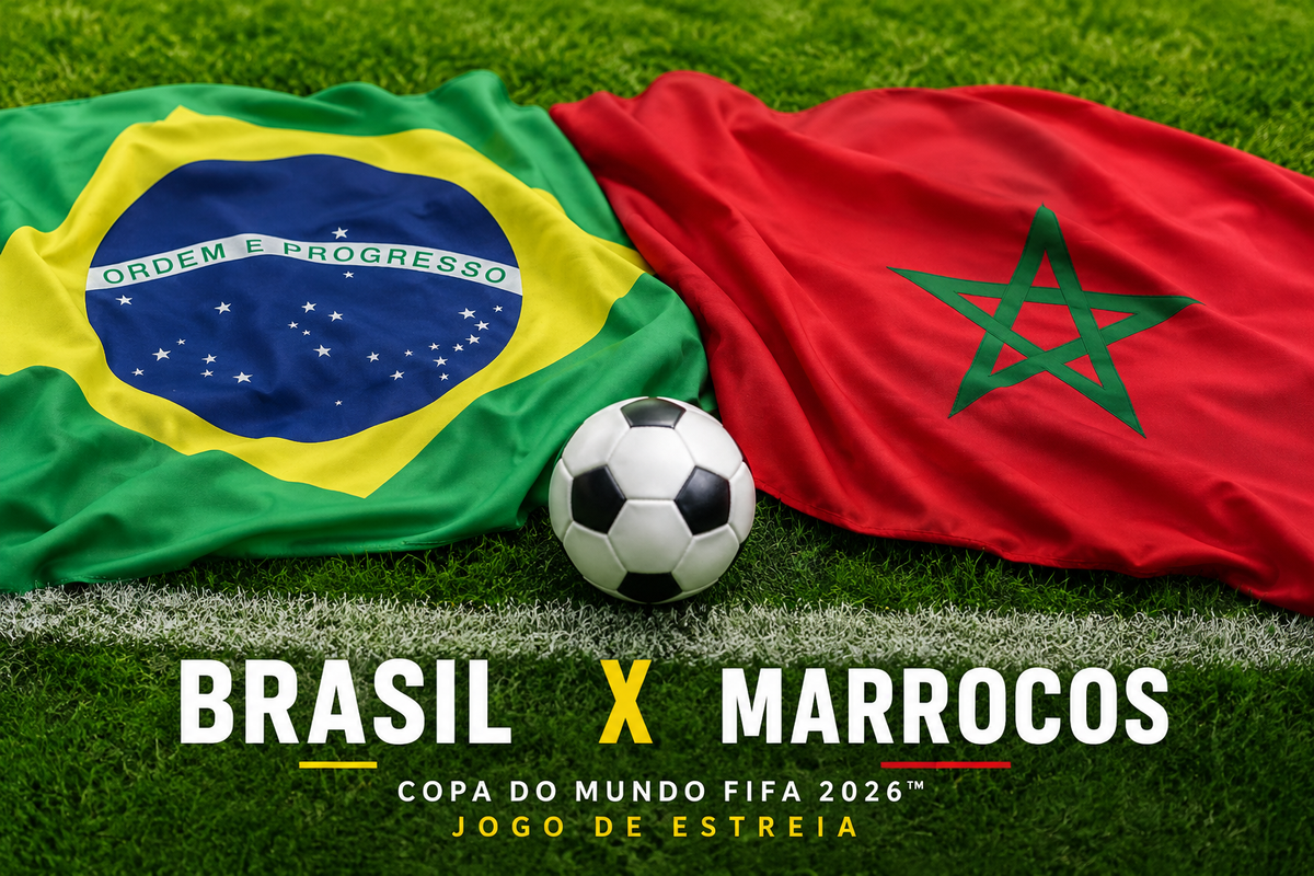 Brasil X Marrocos, Foto: Ilustra&ccedil;&atilde;o | Chatgpt