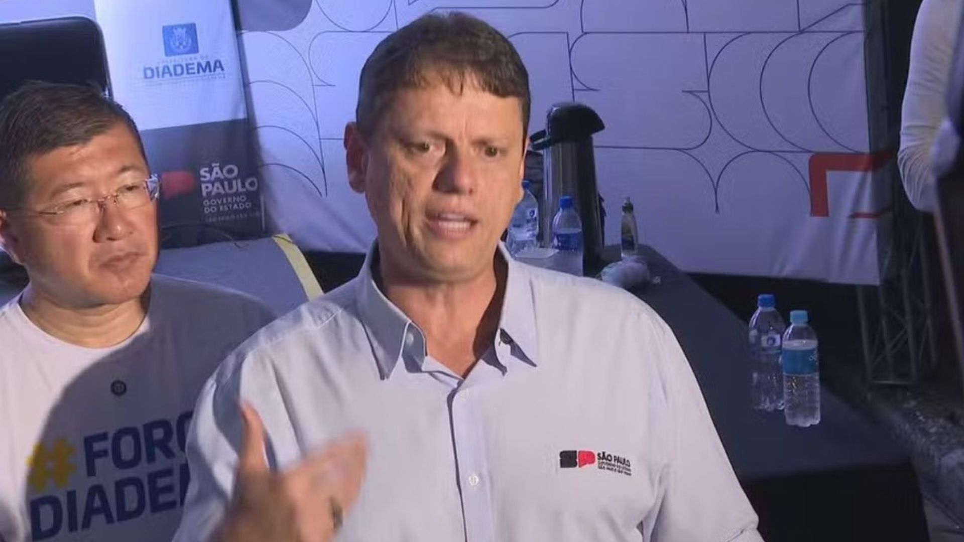 Tarc&iacute;sio de Freitas, governador de S&atilde;o Paulo, &eacute; do partido Republicanos