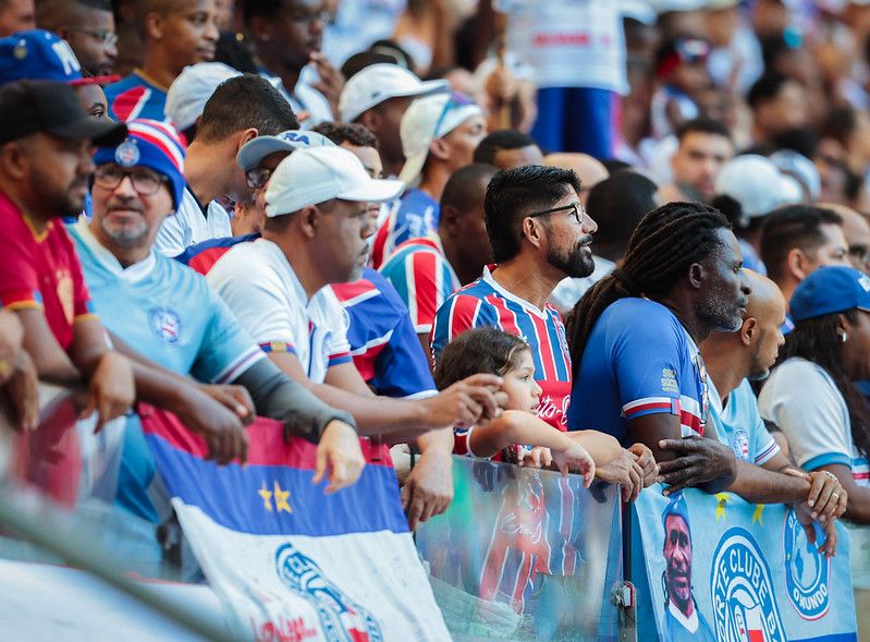 Torcida do Bahia marcou presença na Fonte Nova | Foto: Letícia Martins/EC Bahia