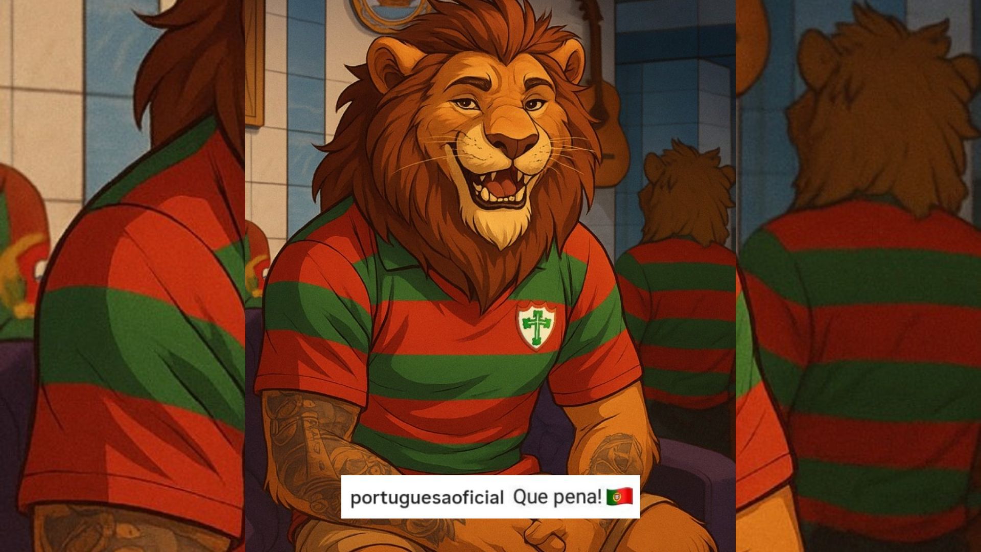 Portuguesa ironizou Fluminense em publicação no X