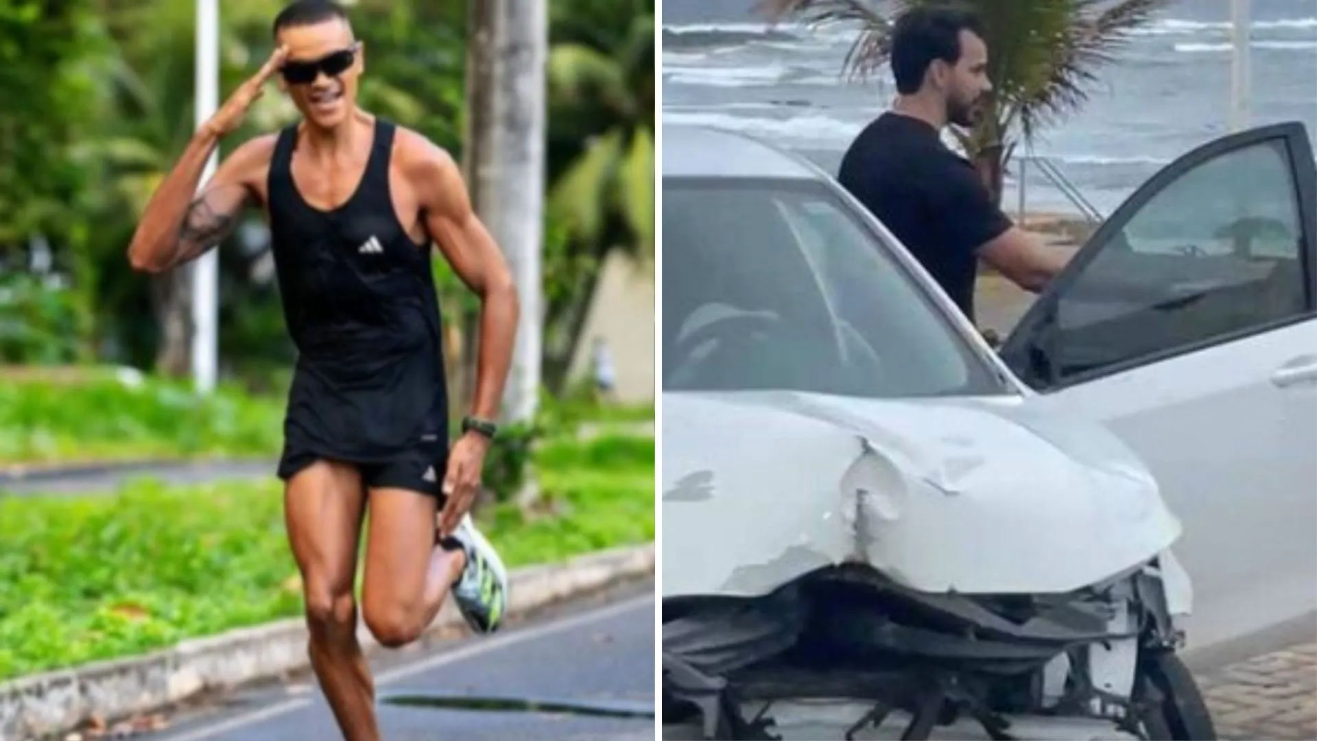 Relembre caso do  motorista que atropelou corredor na Pituba. Foto: Redes sociais 