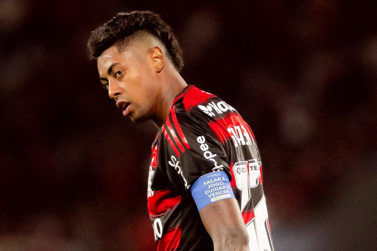 A absolvição de Bruno Henrique foi dada em julgamento nesta quinta.Foto: Gilvan de Souza/Flamengo