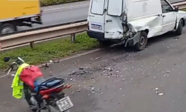 Acidente na Via Parafuso. Foto: Reprodu&ccedil;&atilde;o | V&iacute;deo