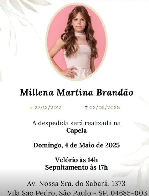 Millena Brandão.Foto: redes sociais | @millenamboficial
