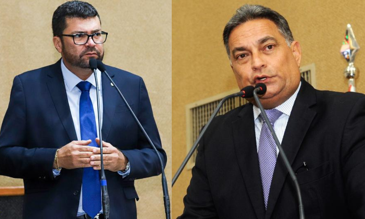 Deputado Marcinho e Luciano Araújo; Fotos: VannerCasaes/AgênciaALBA;  JulianaAndrade/AgênciaALBA