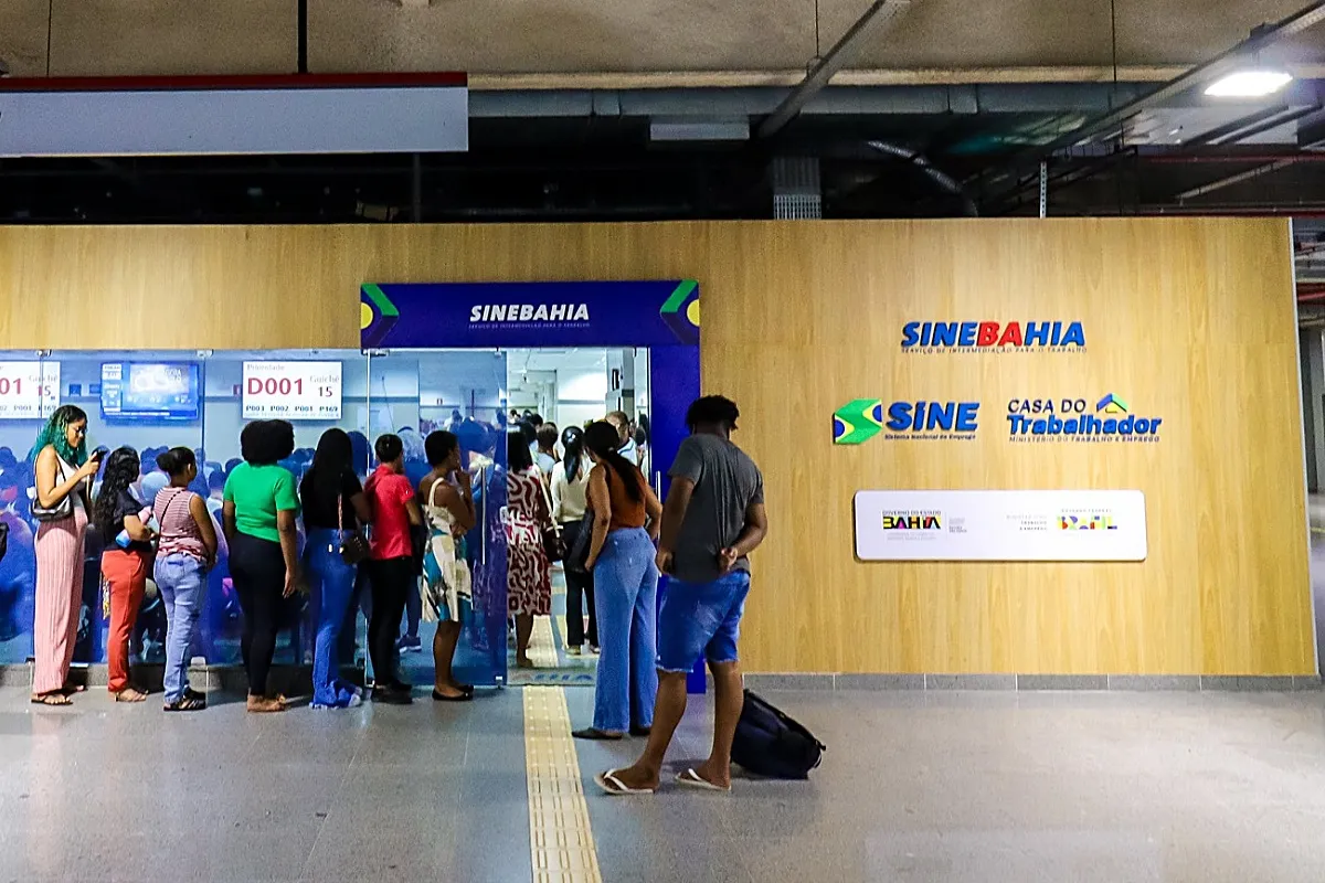 SineBahia oferta vagas de emprego fixas e temporárias em Salvador e RMS