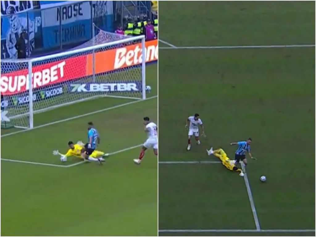 Clube afirma que o pênalti polêmico contra o Grêmio comprometeu resultado da partida e promete acionar Comissão de Arbitragem da CBF. Foto: Reprodução/X