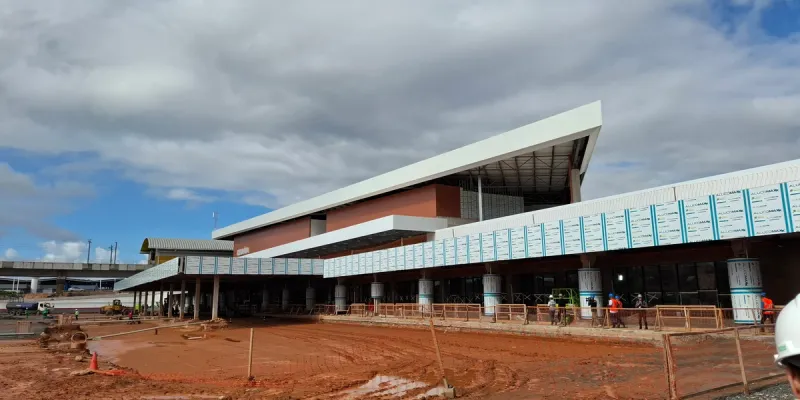 A Nova Rodoviária de Salvador é importante por melhorar a mobilidade urbana e a logística, integrando transporte público e rodoviário, conectando a capital ao interior/Foto: Yan Inácio