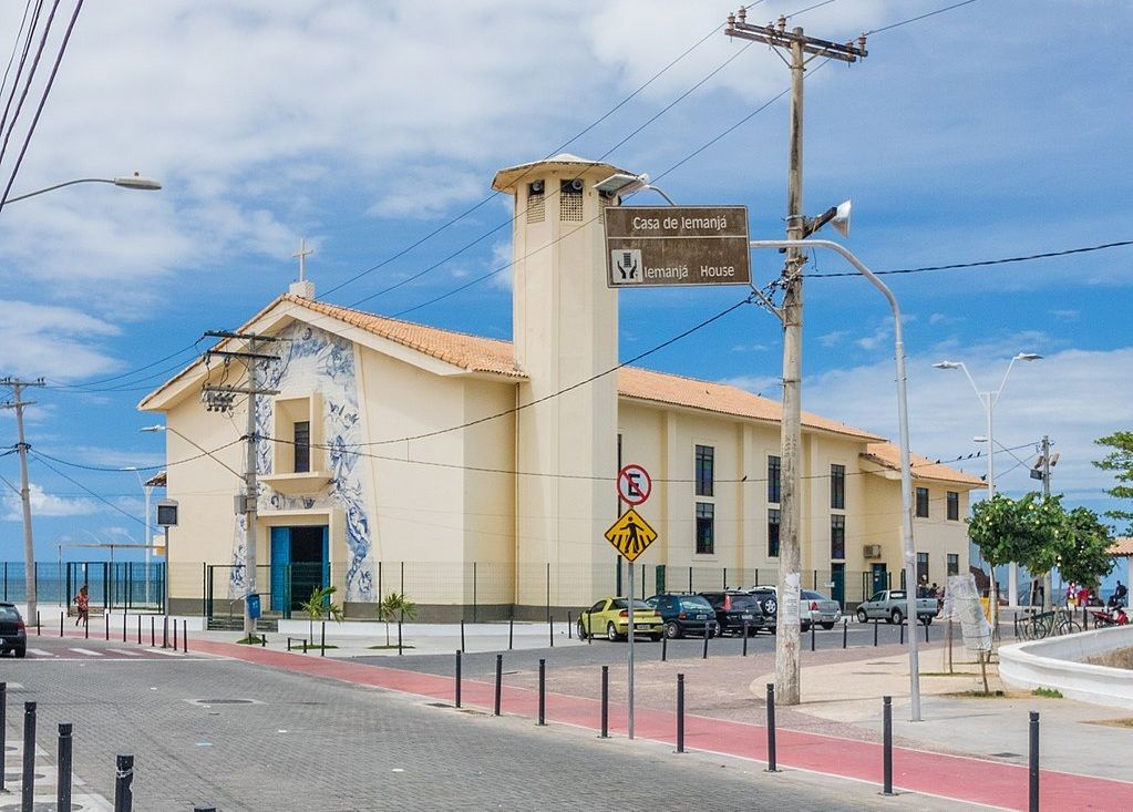 Paroquia Santana, no Rio Vermelho, em Salvador. Foto: Reprodução | Wikipedia