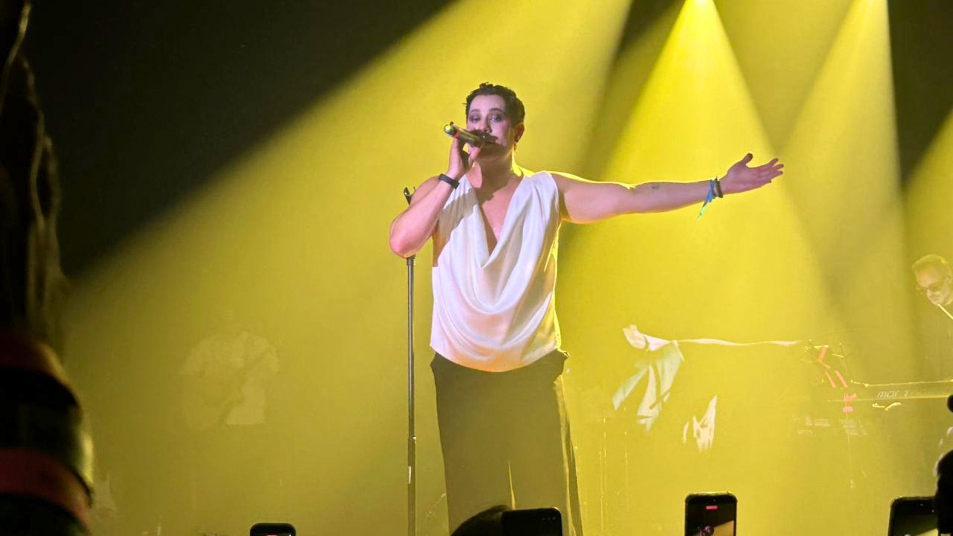 Christian Ch&aacute;vez estava com fitinha do Senhor do Bonfim | Foto: Luanne Ribeiro/Grupo Aratu