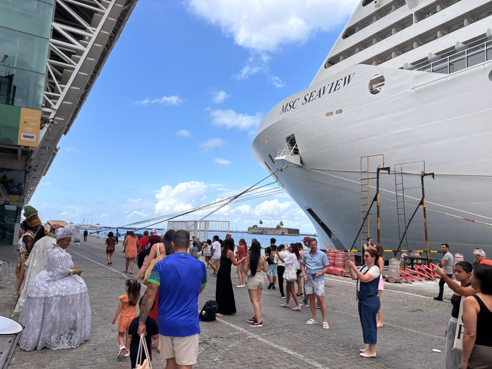 Últimos Navios De Cruzeiro De 2025 Trazem 8 Mil Turistas À Bahia Foto Divulgação Setur Ba
