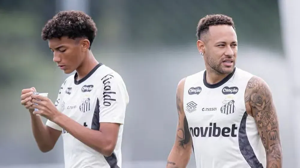 Desentendimento com Robinho Jr. expõe Neymar e repercute no exterior