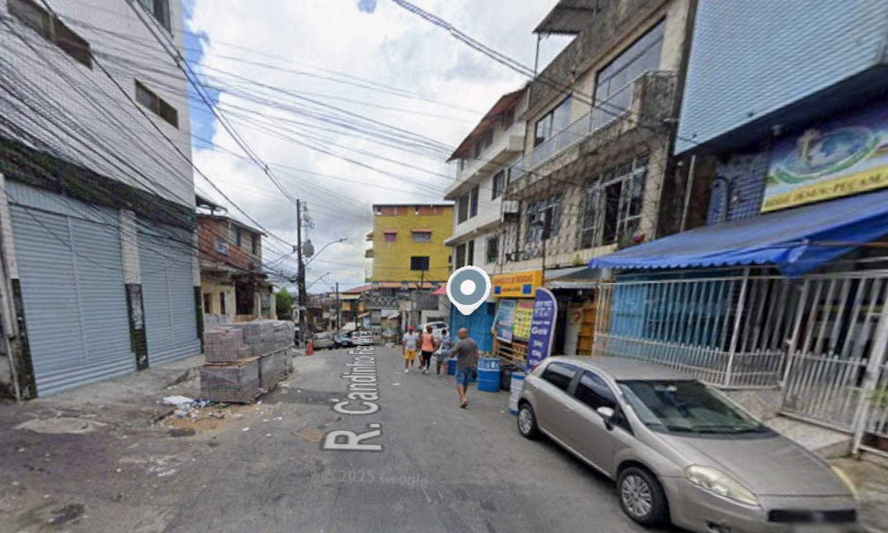 Homem usa filhos com autismo como escudo para fugir da pol&iacute;cia em Salvador. Foto: Google Maps