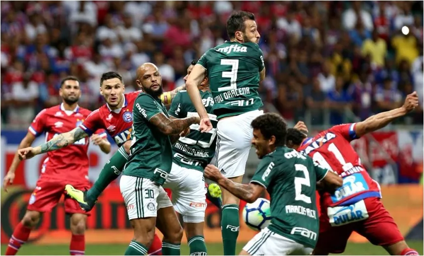 Na ?estreia? do VAR, Bahia fica no zero a zero com o Palmeiras, na Fonte Nova