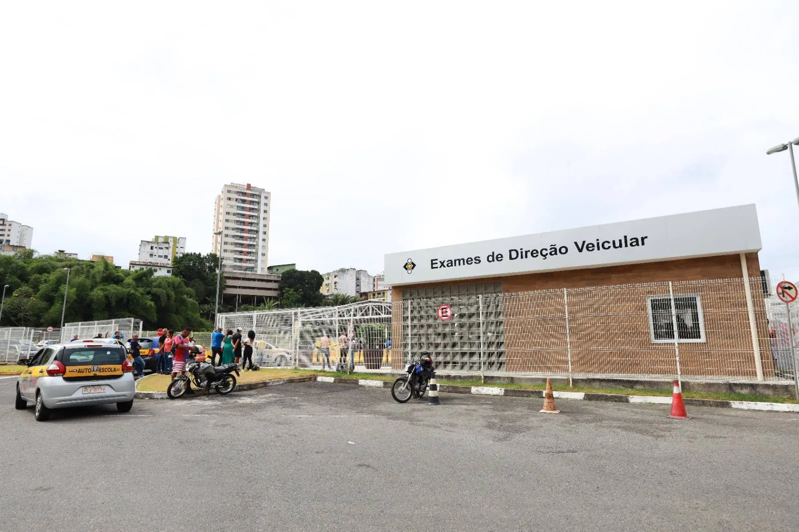 Detran entrega nova pista para exame prático em Salvador no shopping Bela Vista