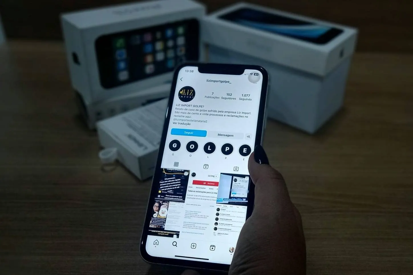 Golpe do iPhone: loja de Vitória da Conquista com mais de 200 mil seguidores é acusada de estelionato