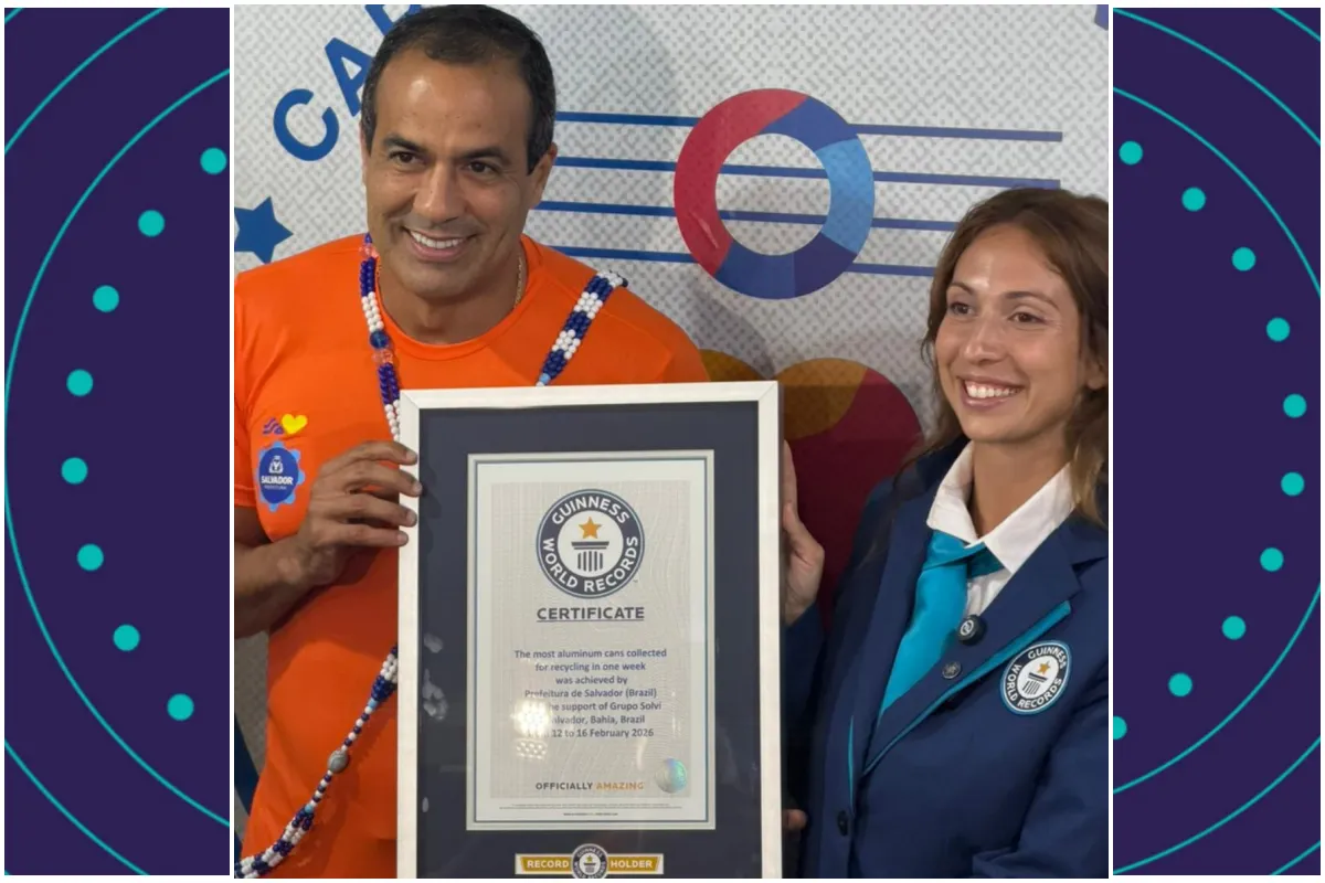 Carnaval de Salvador recebe novo título do Guinness por reciclagem de latinhas