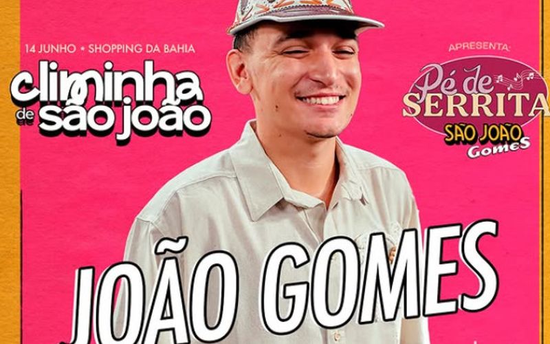 Fen&ocirc;meno do piseiro e do forr&oacute; contempor&acirc;neo, Jo&atilde;o Gomes conquistou o Brasil ao valorizar ritmos nordestinos e letras que falam de amor, cotidiano e tradi&ccedil;&atilde;o/Foto: Divulga&ccedil;&atilde;o&nbsp;