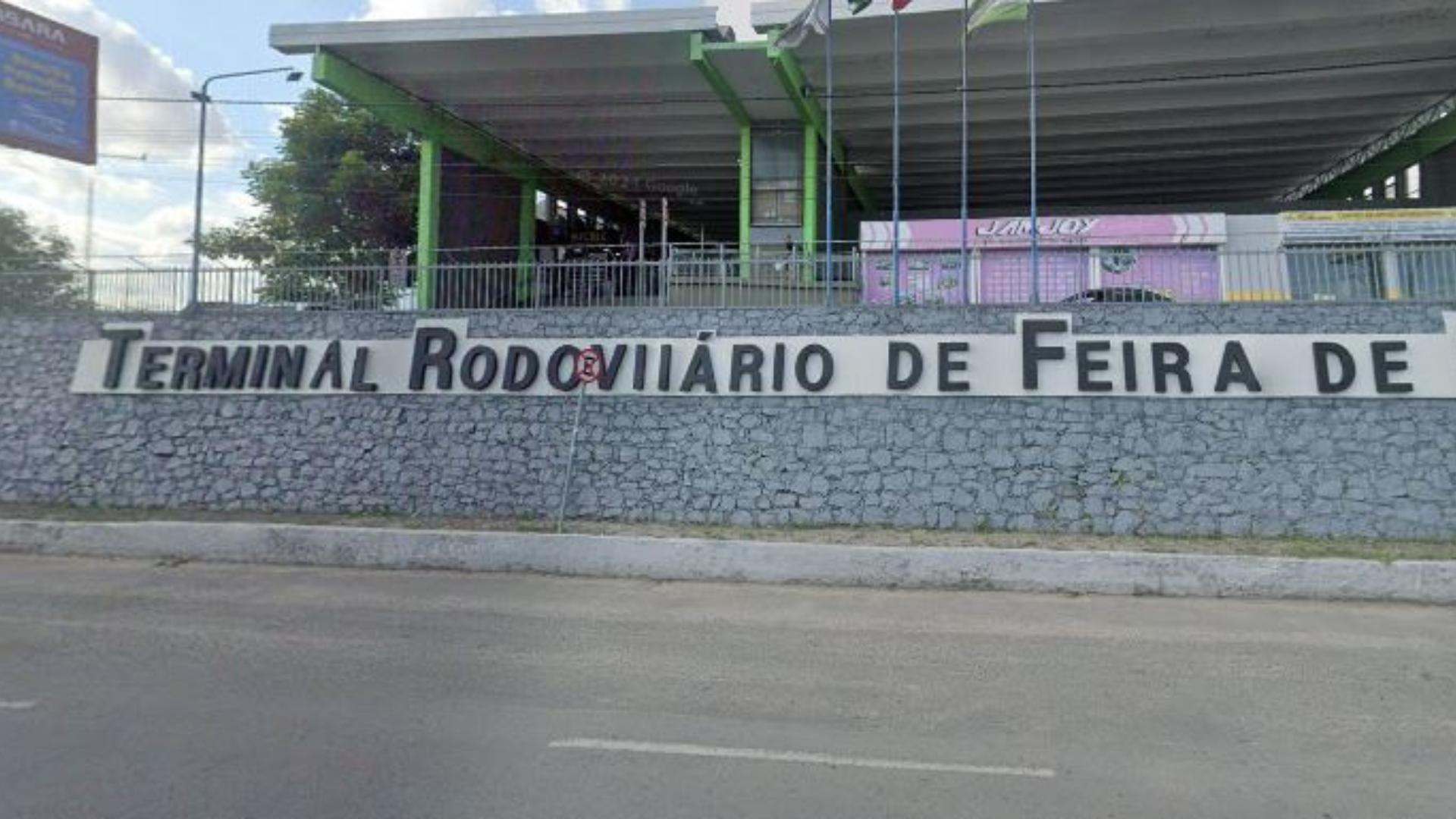 Terminal Rodoviário de Feira de Santana. Foto: Google Street View