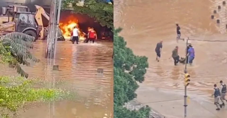 Explosão em posto de gasolina deixa ao menos 2 pessoas feridas em Porto Alegre