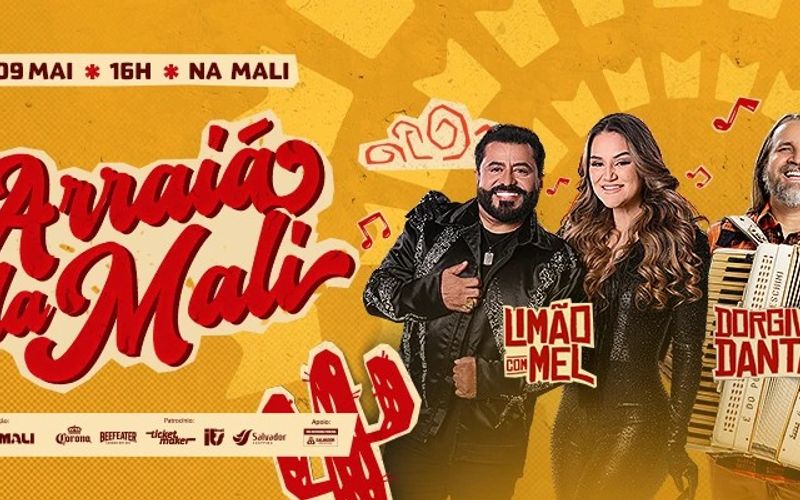 O clima de S&atilde;o Jo&atilde;o chega mais cedo com o Arrai&aacute; da Mali. O evento re&uacute;ne grandes nomes do forr&oacute; e promete muita dan&ccedil;a e tradi&ccedil;&atilde;o nordestina/Foto: Divulga&ccedil;&atilde;o&nbsp;