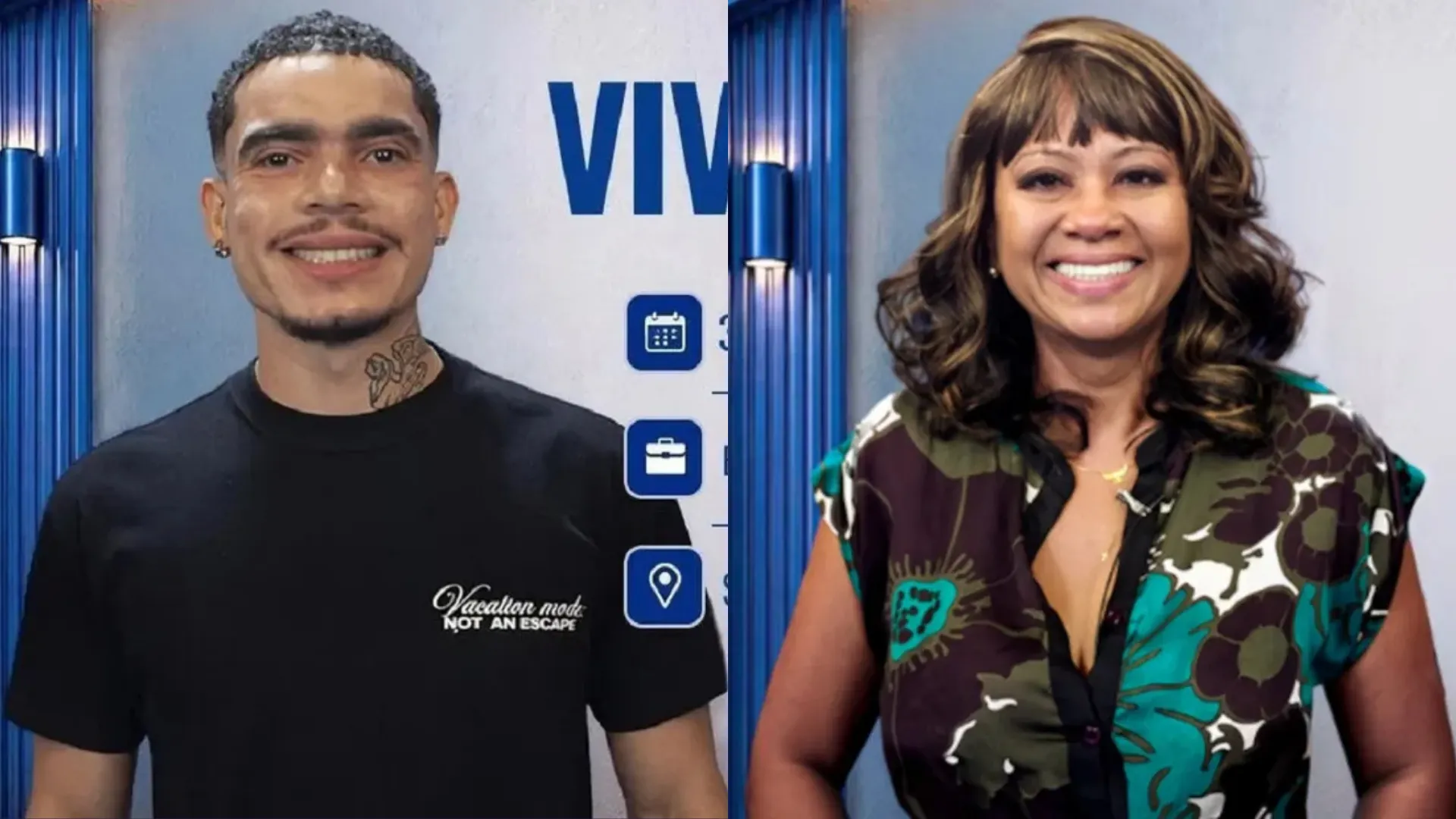 Estilista baiano e policial militar representam Salvador em 'A Casa do Patrão'