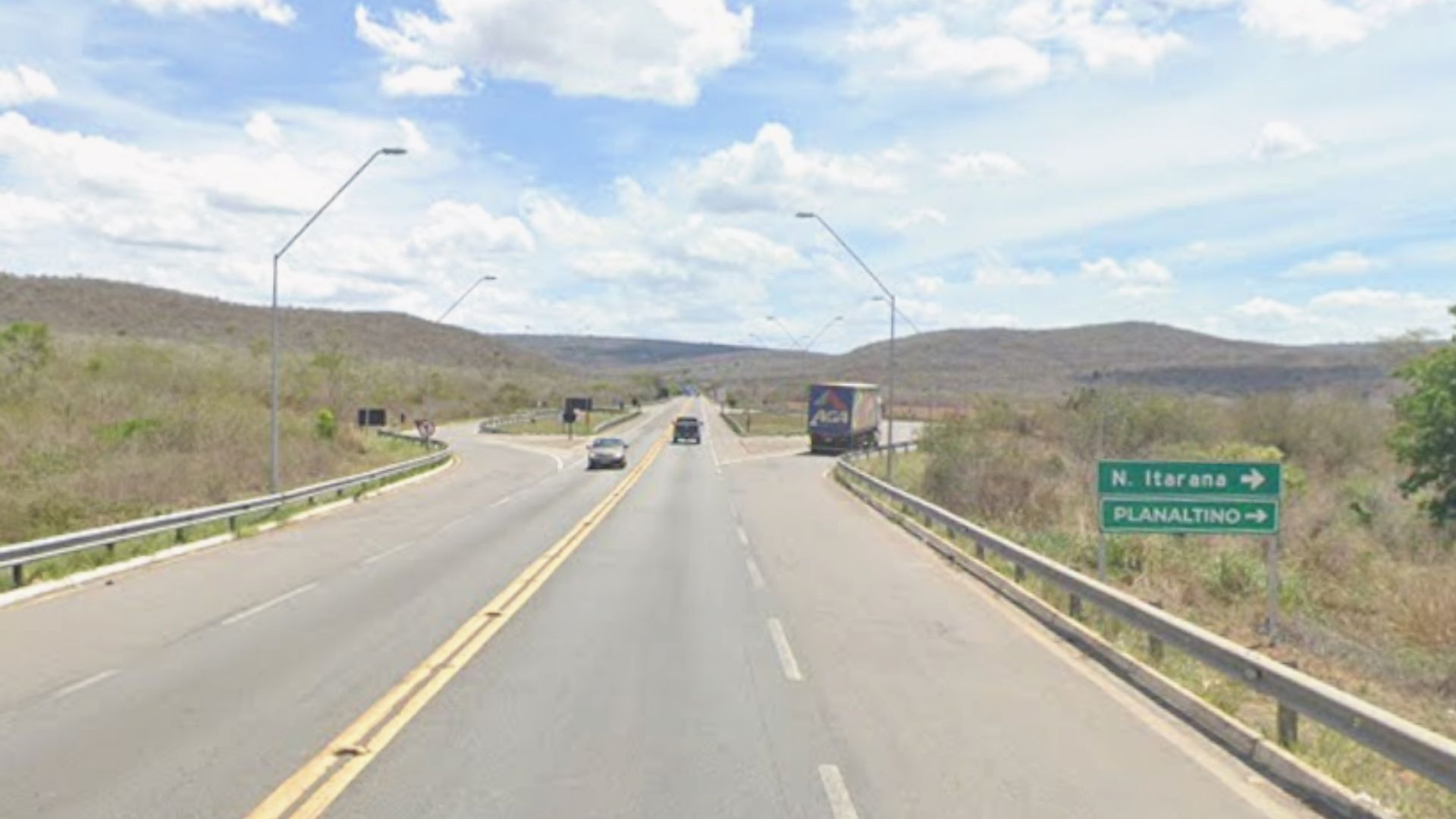  Acidente no Vale do Jequiri&ccedil;&aacute;; Foto: Google Street View/Reprodu&ccedil;&atilde;o