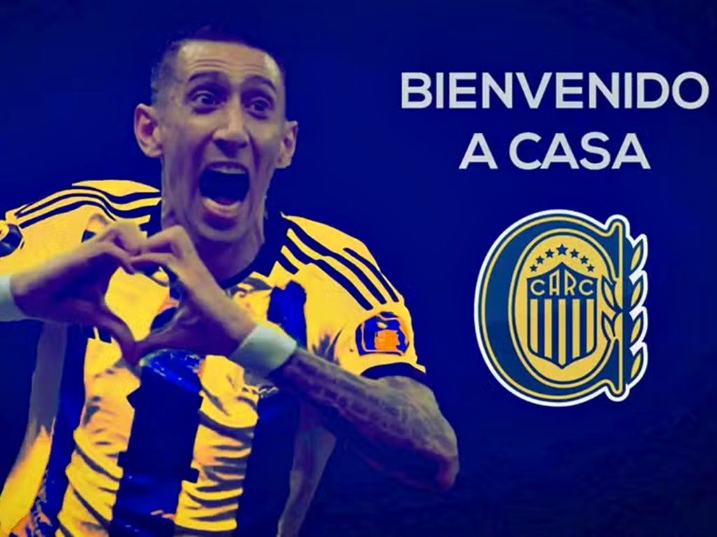 Di Maria, de 37 anos, retorna ao Rosario Central após o Mundial de Clubes, no qual vai defender o Benfica, de Portugal. Foto: Divulgação