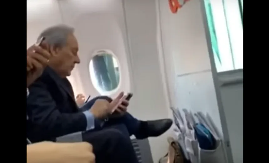 Ministro diz que vai prender passageiro que chamou STF de ‘vergonha’ durante voo; veja