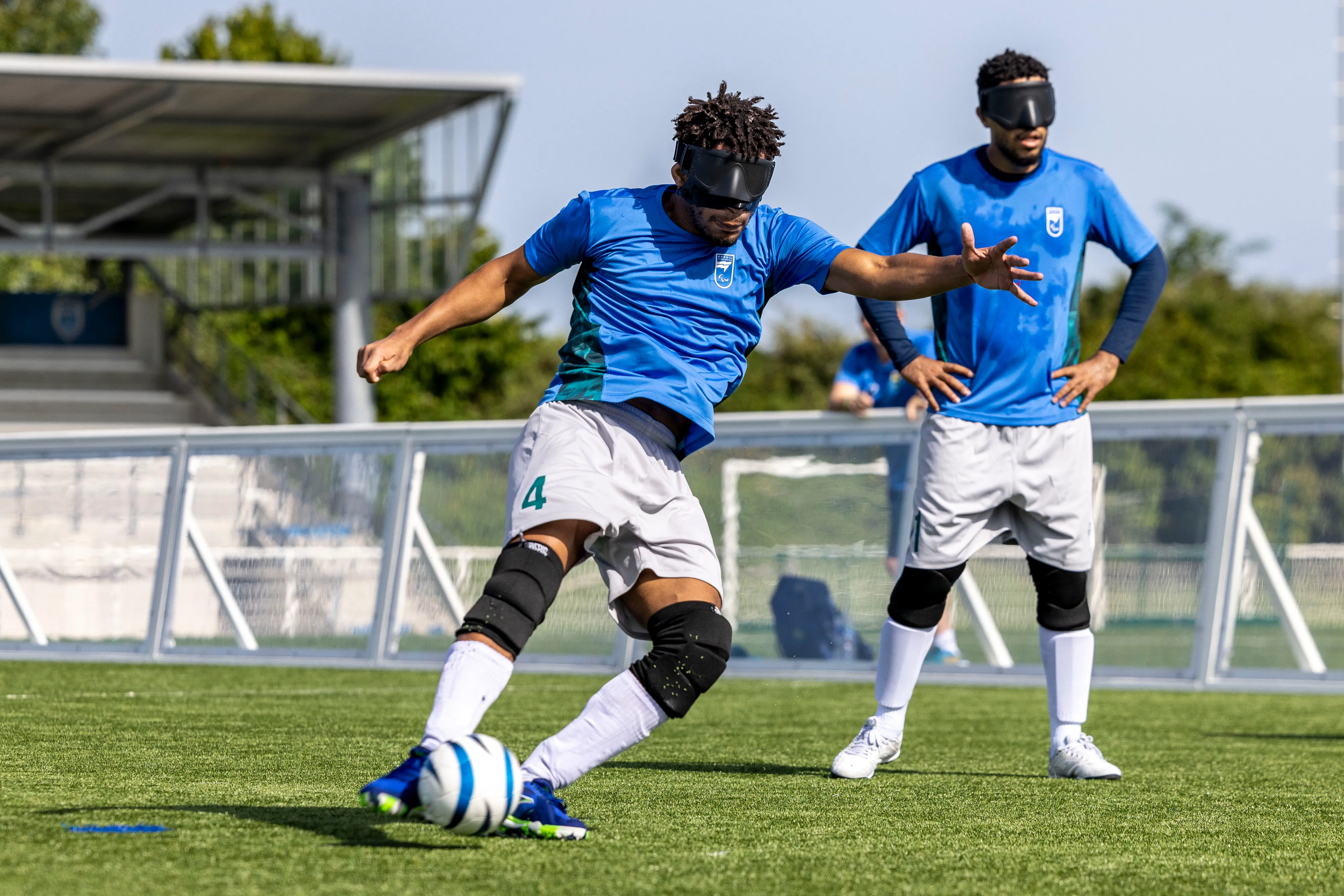 Baianos integram a Seleção Brasileira de Futebol de Cegos.