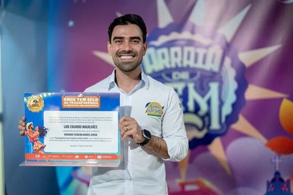 Arraiá De Lem Recebe O Selo De Transparência Pública Do Mpba