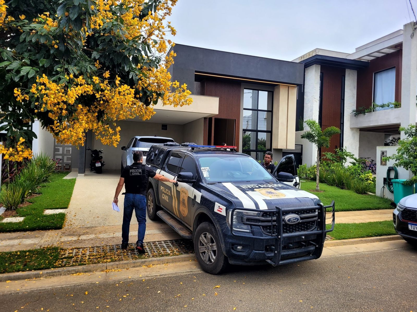 L&iacute;der de organiza&ccedil;&atilde;o criminosa &eacute; preso. Foto: Ascom PC