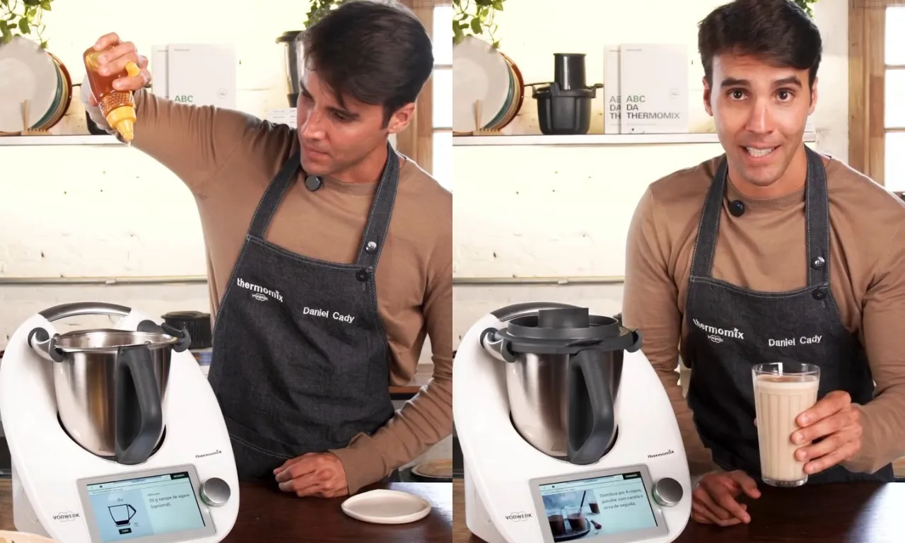 Daniel Cady aposta em robô de cozinha: 'Vatapá a bolo de aipim'