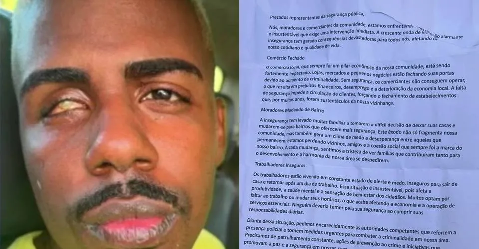 Moradores do Curuzu escrevem carta relatando insegurança após confrontos entre facções